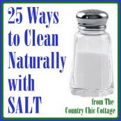 25 Ways To Naturally Clean With Salt