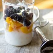 Blackberry Peach Smoothie