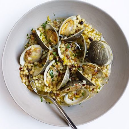 Fregola with Clams