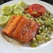 Salmon With Honey-Citrus Glaze