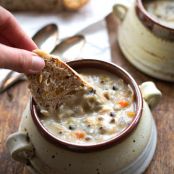 Crockpot Chicken Wild Rice Soup