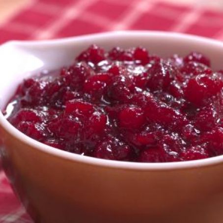 Homemade Cranberry Sauce