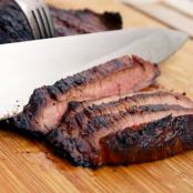 Steakhouse-Style Grilled Marinated Flank Steak