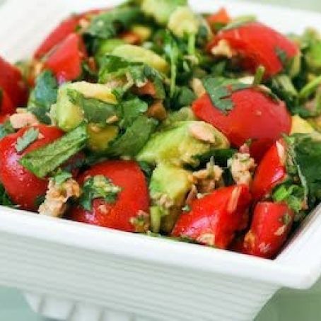 Corn, Avocado, and Tomato Salad