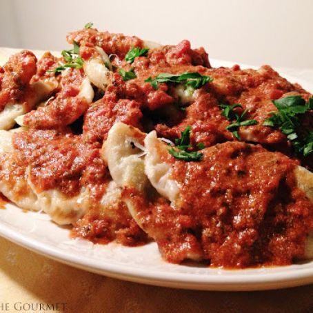 Pierogis a la Sobieski Vodka