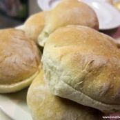 Bread machine hamburger buns