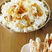 Caramelized-Shallot Mashed Potatoes