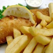Fish and Chips w/ Dijon Mayonnaise