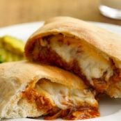 Barbecued Chicken Calzones