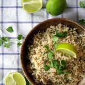 BROWN****Brown Rice with Cilantro and Lime