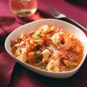 Shrimp & Tortellini in Tomato Cream for Two Recipe