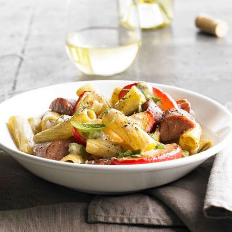Apple Sausage Rigatoni