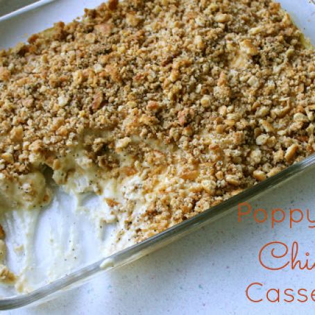 Poppy Seed Chicken Casserole