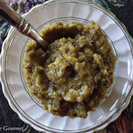 Poblano and Jalapeño Relish
