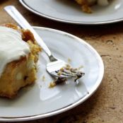 Pumpkin Bread Pudding with Prunes and Pisco