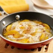 Skillet Peach Cobbler