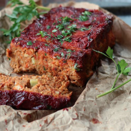 Classic Chickpea Vegan Meatloaf