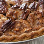 Walnut Pecan Pie with cream cheese