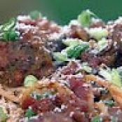 Meatballs in BBQ Gravy