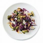 Roasted Veggies with Red Cabbage & Pine Nuts