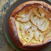 Flaugnarde with Pears