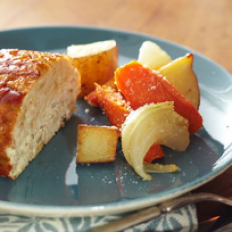 Turkey Meatloaf For 2