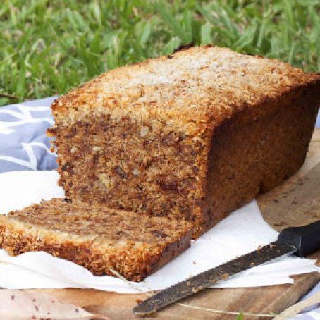 Banana Date and Walnut Loaf
