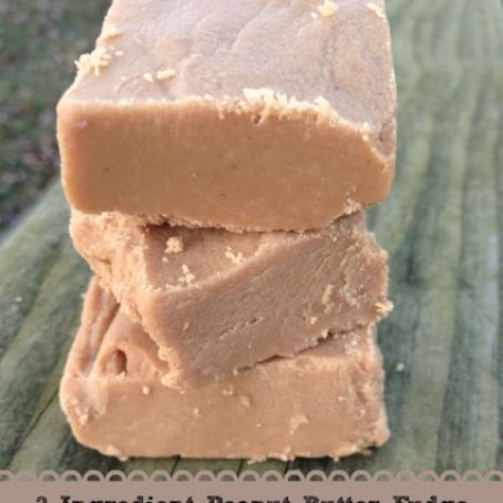 Peanut Butter Fudge, 2 ingredient