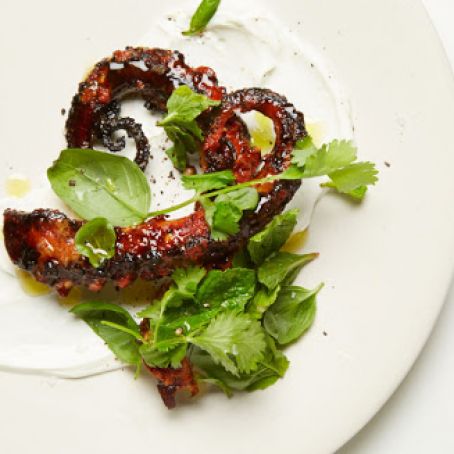 Spicy Charred Octopus