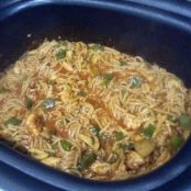 Chinese Noodles w/ Chicken and Veg