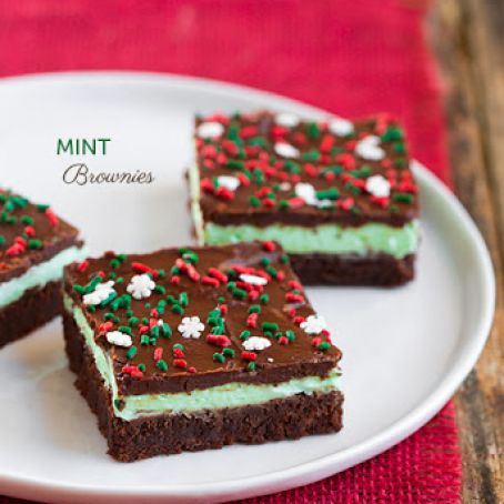 Mint Brownies
