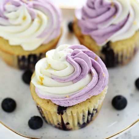 Lemon Blueberry Cupcakes