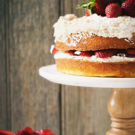 Strawberry Layer Cake