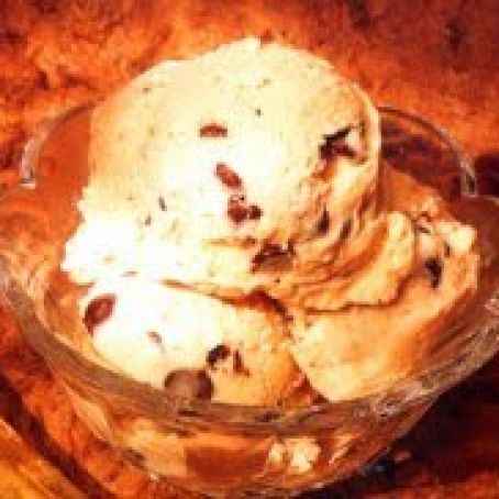 Caramel Banana Chocolate Chip Ice Cream