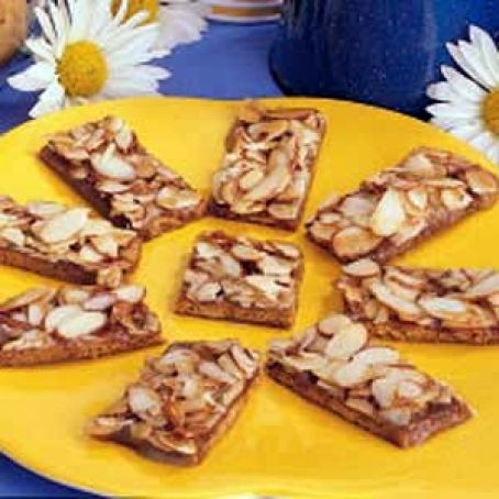 Almond Toffee Bars