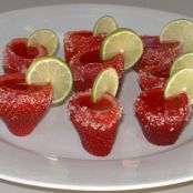 Strawberry Margarita Jello Shooters