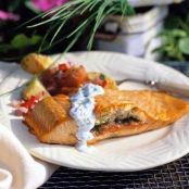 Double-Smoked Salmon with Horseradish Cream