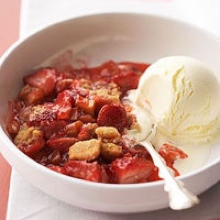 Strawberry-Rhubarb Crisp