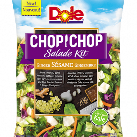 KIT - Dole Chop Chop Ginger Sesame Salade Kit