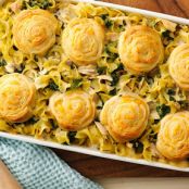 Creamy Spinach Tuna Casserole