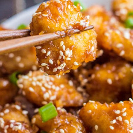 Baked Honey Sesame Chicken