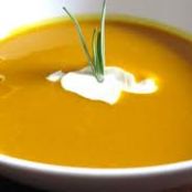 Carrot Soup with Ginger and Lemon