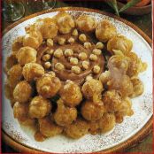 CHOCOLATE PROFITEROLE CAKE