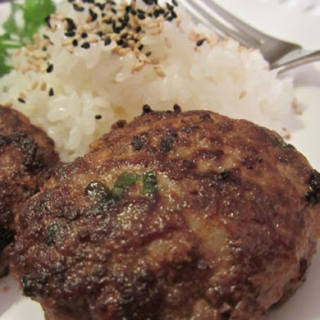 Korean Style Hamburger Patties