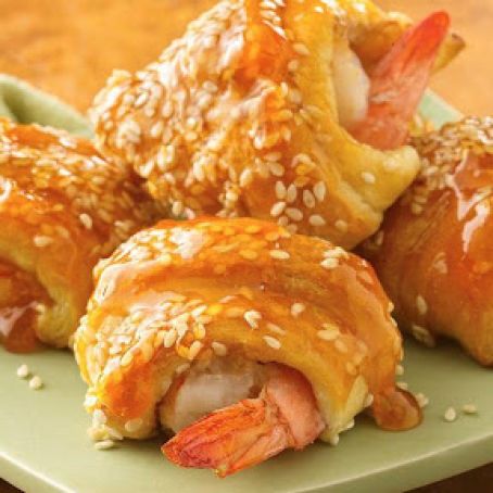 Sweet and Sour Shrimp Puffs