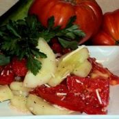 Refreshing Tomato Cucumber Salad