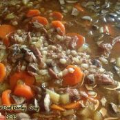 BEEF BARLEY SOUP