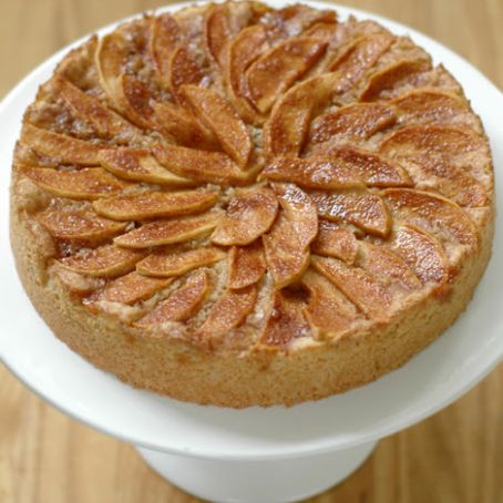 Whole Grain Apple Cake