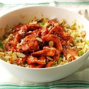 Asian Barbecue Chicken Slaw Recipe
