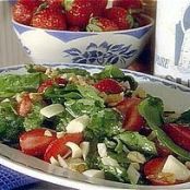 Spinach, Strawberry, and Hearts of Palm Salad
